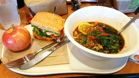 Panera vegan options. Sadly their soup options for vegans are limiting. Typically only allowing for the black bean soup option. Which is delicious, but has gotten a bit boring. “ ... 