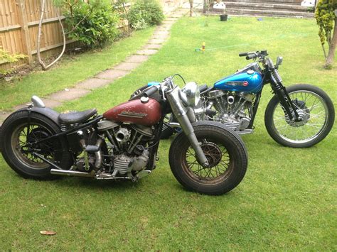 Panheads - 1965 Harley Davidson FLH Panhead. 18000 Dollars Or Best Offer - First Year of the Electric Start and the last Year of the Classic Panhead 74 C.I.engine. - It has the two tone metallic Hi-Fi Blue and Birch White paint scheme that was featured on a US Postage Stamp.