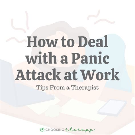 Panic Attack Before Work (Tips) OptimistMinds