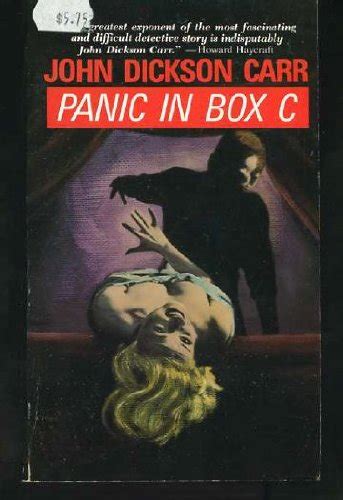 Panic in Box C Carter Dickson 1000Kitap.