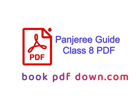 Panjaree english guide for class 8. - Orar con la vida con maria y jose (nuevos enfoques).