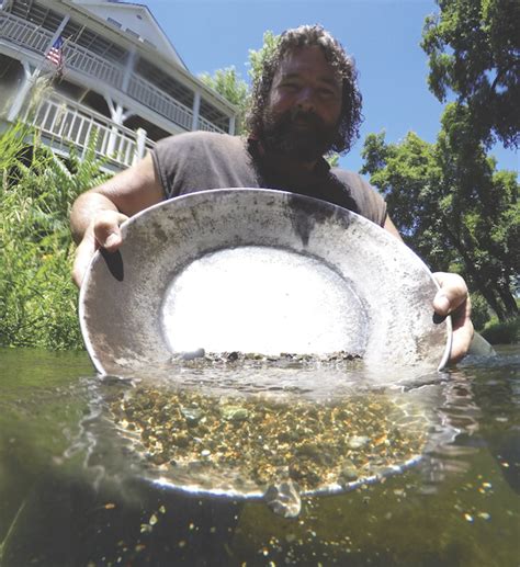 Panning for Gold - camping