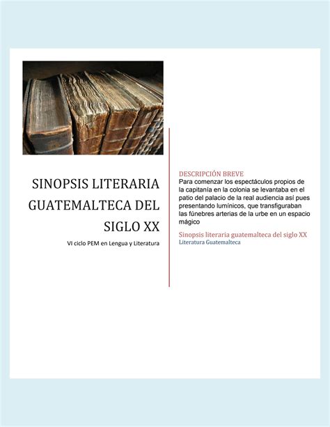 Panorama de la poesía femenina guatemalteca del siglo xx. - Html xhtml and css sixth edition visual quickstart guide elizabeth castro.