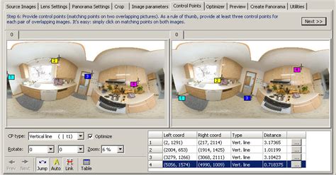 Panorama tool.  It can handle every imaginable lens PanoTools consists of the...