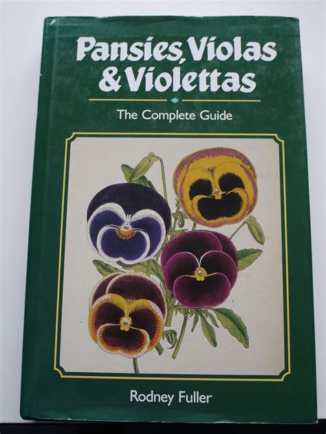 Pansies violas and violettas the complete guide. - Kenmore 385 1284180 sewing machine manual.