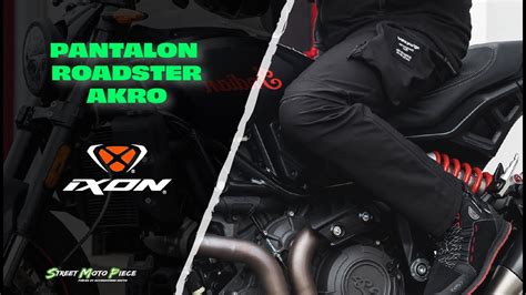 Pantalon Moto Ixon Akro - YouTube