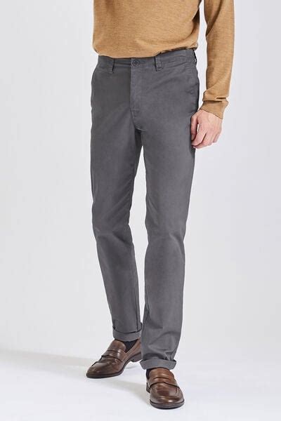 Pantalon chino Gris homme Jules