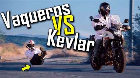 Pantalones KEVLAR VS ASFALTO - Ropa de Moto vs Ropa de …