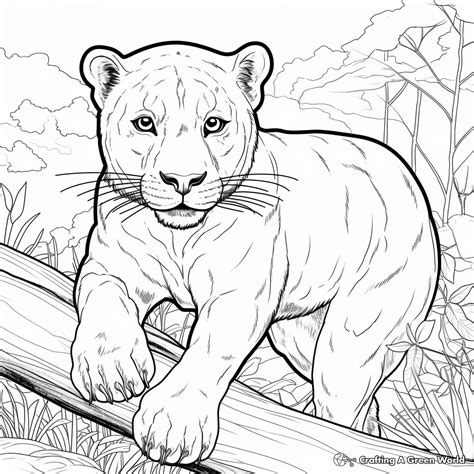 Panther Coloring