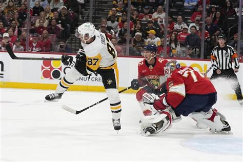 Panthers hand Penguins 4th straight loss with 3-1 win