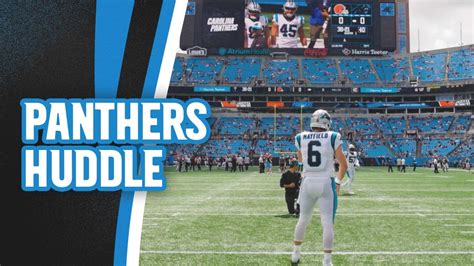 Panthers huddle forum. This week's Panthers Huddle gets immediate reaction from Steve Wilks and D'Onta Foreman after Carolina's Thursday night win, while Thomas Davis breaks down what's … 