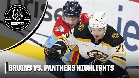 Panthers vs bruins. Apr 26, 2023 · Extended highlights of the Florida Panthers at the Boston Bruins 