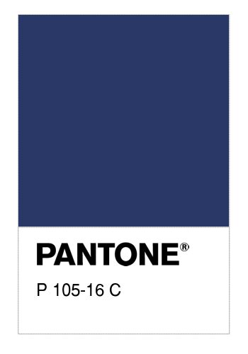 Pantone / PMS P 105-16 C / #2a3867 Hex Color Code