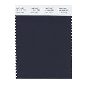 Pantone 19-4009 TCX Smart Color Swatch Card, Outer Space