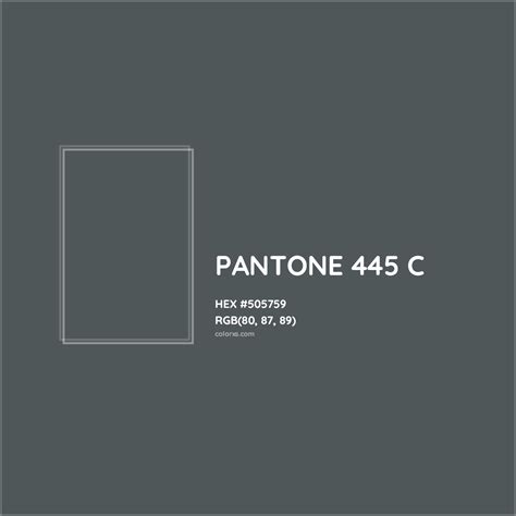 Pantone 445 C information, conversion and buy paint