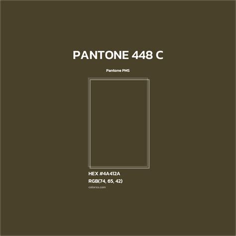 Pantone 448 c