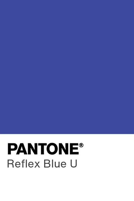 Pantone reflex blue u.  This conversion of course includes Pantone Uncoated and Pantone...