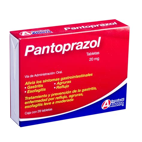 Pantoprazol Presentación y Dosis Precio Patente y Genérico