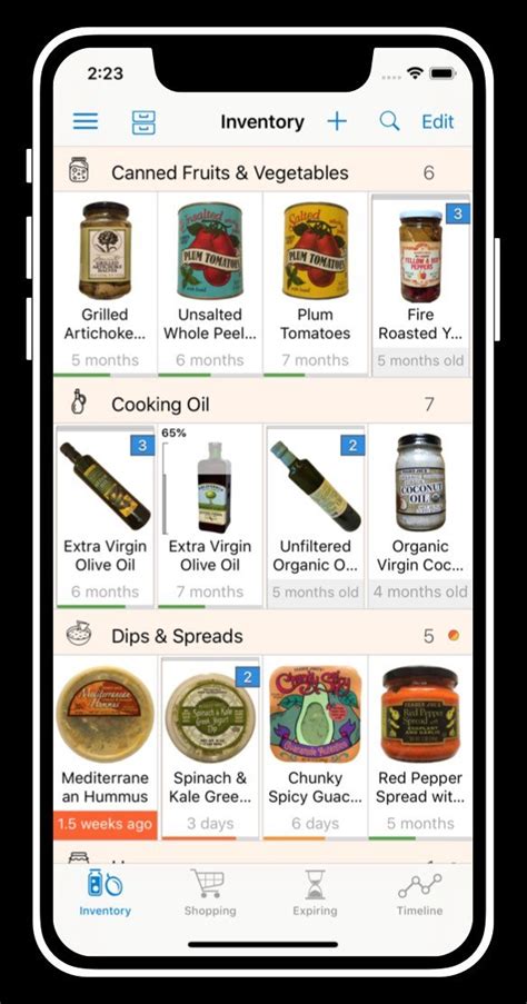 Pantry inventory app android.  Quickly track your groceries, pantry ite...