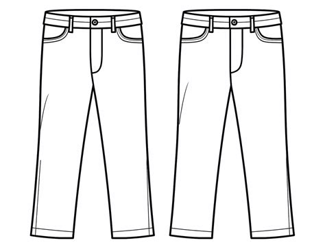 Pants Coloring Shee