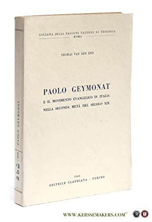 Paolo geymonat e il movimento evangelico in italia nella seconda metà del secolo xix. - Handbook of separation techniques for chemical engineers.