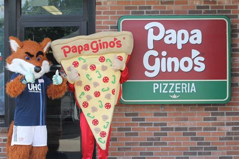 Papà gino. Tewksbury, Main St Papa Gino's & D'Angelo. 1900 Main Street, Tewksbury, MA 01876 (978) 851-6100. Open from 11:00 AM to 9:00 PM. Deals. Facebook. Instagram. TikTok Traditional Thin Crust Pizza. Rustic Pizza. Gluten Free Pizza. Appetizers. D'Angelo Sandwiches. Pasta. Papa Baskets. D'Angelo Salads ... 