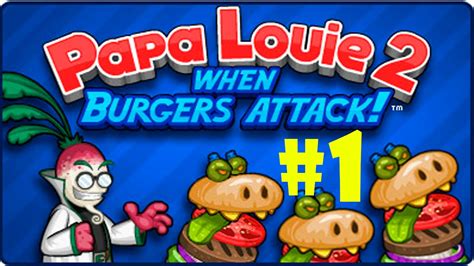 Papa Louie 2: When Burgers Attack! This is the long-awaited sequel to the hit game Papa Louie: When Pizzas Attack! Marty and Rita's routine work day at the Burgeria turns into a nightmare when a strange portal appears in Papa's Burgeria. Radley Madish, Sarge, and a legion of Burgerzillas terrorize the Burgeria and kidnap Papa Louie and all the .... 