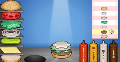 Papa’s Burgeria is ready to play whenever you want, no Adobe Flash Player required! As of February 2023, Cupcakeria, Freezeria, and Pizzeria are also available to play. Be on the lookout for other Papa’s games getting rereleased, we are hard at work getting fans of the Papa’s series as much content as possible.. 