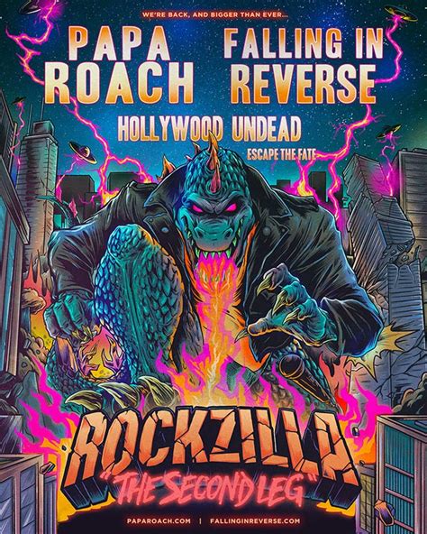 Papa Roach and Falling in Reverse Announce 2024 Leg of Co …