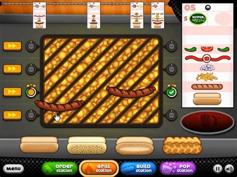 Papa hot doggeria unblocked. At Papa's Freezeria unblocked game, you have to take up the position of manager of a sweet dessert restaurant while the owner goes on a round-the-world cruise. Take orders from customers and try to serve all guests without mistakes to earn as many tips as possible. You can then spend your hard-earned money to improve the business! 