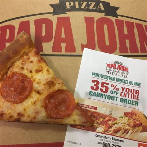 Specialties: For Papa Johns Pizza in Heller