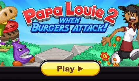 Papa Louie 2: When Burgers Attack Unblocked - Join Papa Louie in this unblocked adventure to rescue customers from burger monsters! Papa Louie's delicious burgers have come alive and are wreaking havoc in Papa Louie 2: When Burgers Attack!