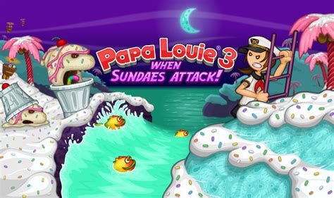 Papa louie 3 when sundaes attack unblocked games 66. Dec 26, 2014 · Papa Louie 2, also known in-game as Papa Louie 2: When Burgers Attack, is one of the newer additions to the free Papa Louie games you can play on Play-Games. Papa Louie 2 is a game unlike the other games in the series. This time, you are not serving customers, you are saving them! Everything starts as normal as it would any other Papa Louie game. 