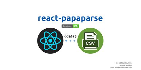 Papaparse react.  react-papaparse react-papaparse is the fastest in-browser CSV ...