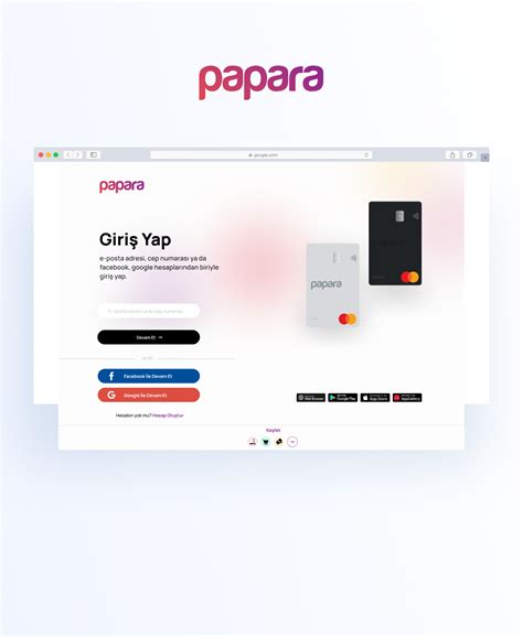 Papara web sitesi