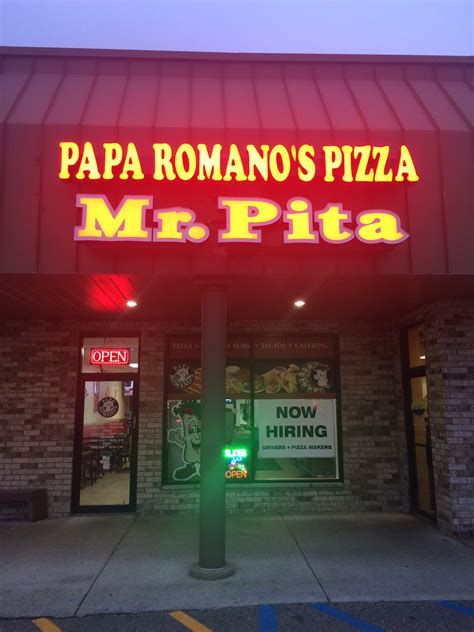 Paparomanos - Papa Romano's - Birmingham. 2515 W Maple Bloomfield Township, Michigan-48301 (248) 433-0800 Change Store. Carryout Delivery. Day of Week 