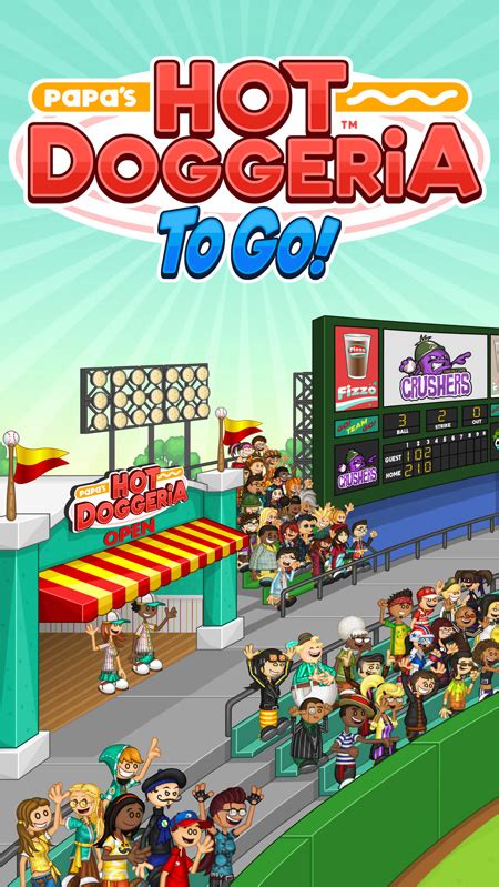 Papa's Hot Doggeria offers addictive gameplay, challenging time