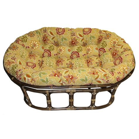 Papasan loveseat. The Mamasan made for two. Made to compliment our Papsan Chairs the wonderfully versatile Mamasan chair is the perfect addition to your Papasan Chair family. If you are looking for even more comfort our Mamasan Chairs are twice as wide as our Papasan Chairs. We offer the same choice of quality, designer and durable fabrics as our … 