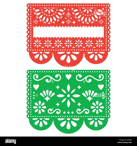 Papel Picado Border Template