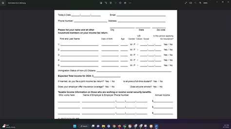 Paper Applications For Aca