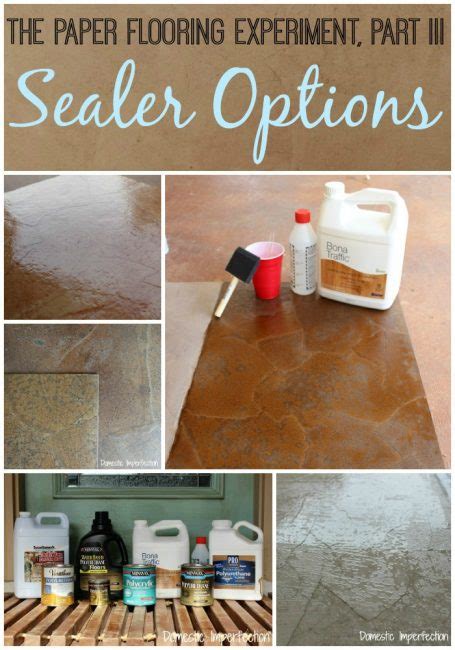 Paper Bag Flooring, Part III - Sealer Options - Wildfire Interiors