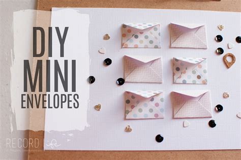 Paper Crafts: Mini Envelope Tutorial - Turquoise …