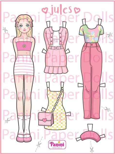 Paper Doll Patterns Printable