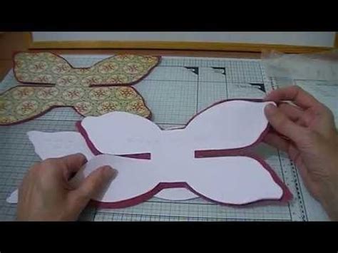 Paper For Bow Cards Bow Card Template Tutorial Youtube