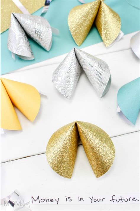 Paper Fortune Cookie Craft - Fun & Easy To Make!