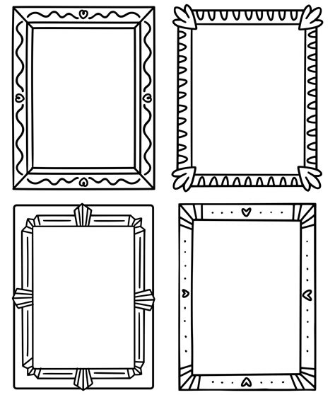 Paper Frames Template