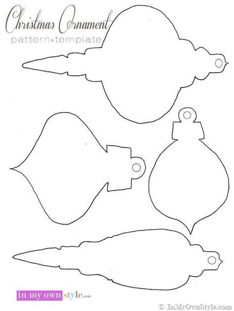 Paper Ornaments Patterns Free Patterns
