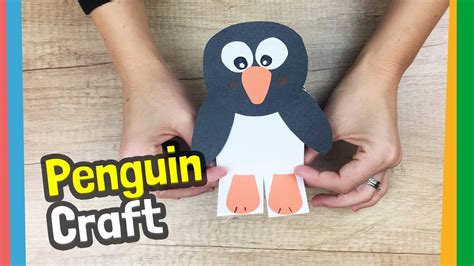 Paper Penguin DIY for kids Easy step by step tutorial to make cute