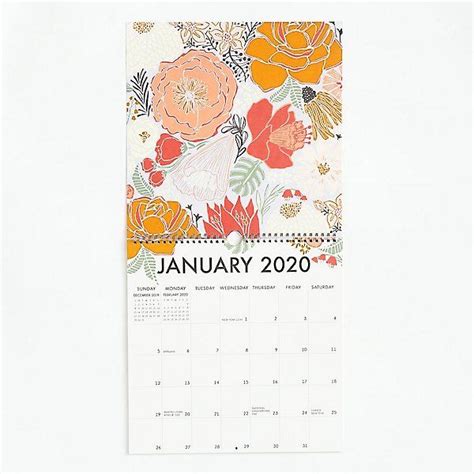 Paper Source Calendar Wall