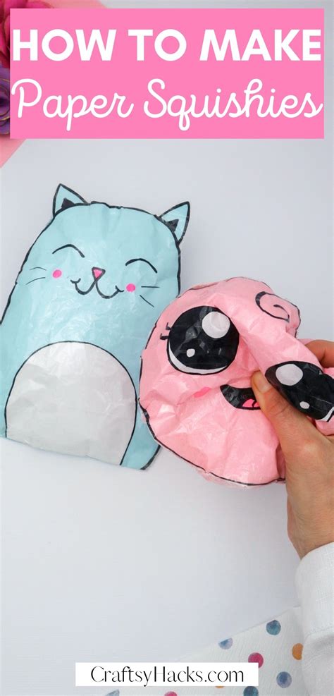 Paper Squishies Template